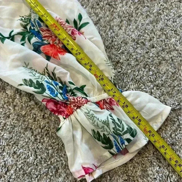 Flying Tomato Floral Dress with Ruffle Details - Picture 9 of 11